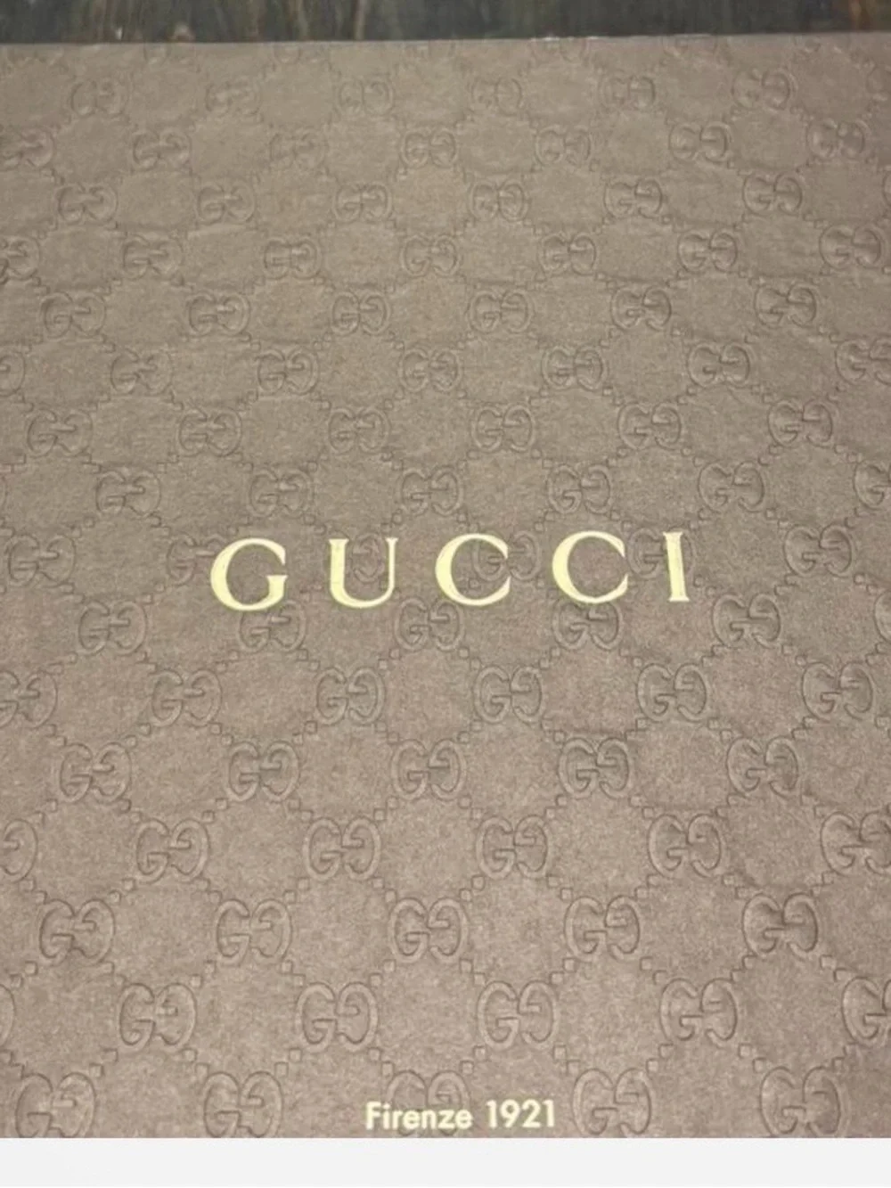 Gucci Brown sneakers authentic  worn once